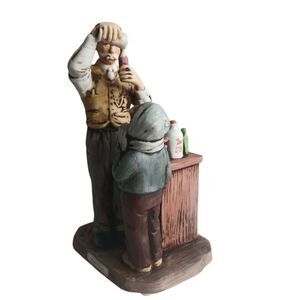 VTG Figurine Norman Rockwell Sat Eve Post 'Magic Potion' 6" David Grossman 1978